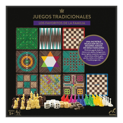 Juego De Mesa Novelty 50 Juegos En 1 Para Toda La Familia