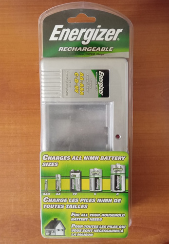 Cargador Energizer Pila Batería  Tamaños Aa, Aaa, 9v, C Y D 