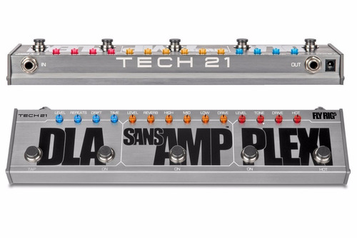 Sansamp Fly Rig 5 Pedalera Reverb Delay Distorsion Boost