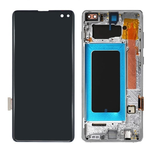 Imagen 1 de 6 de Pantalla Lcd Samsung S10 Plus Original Con Marco MultiPhone