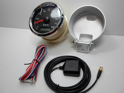 Velocimetro Gps Adaptable A Cualquier Vehiculo + Base