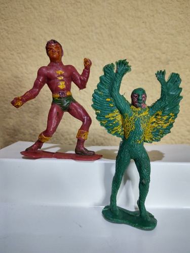 Lote Figuras Bootleg Vintage Robin Y Vulture A Msi (Usado)