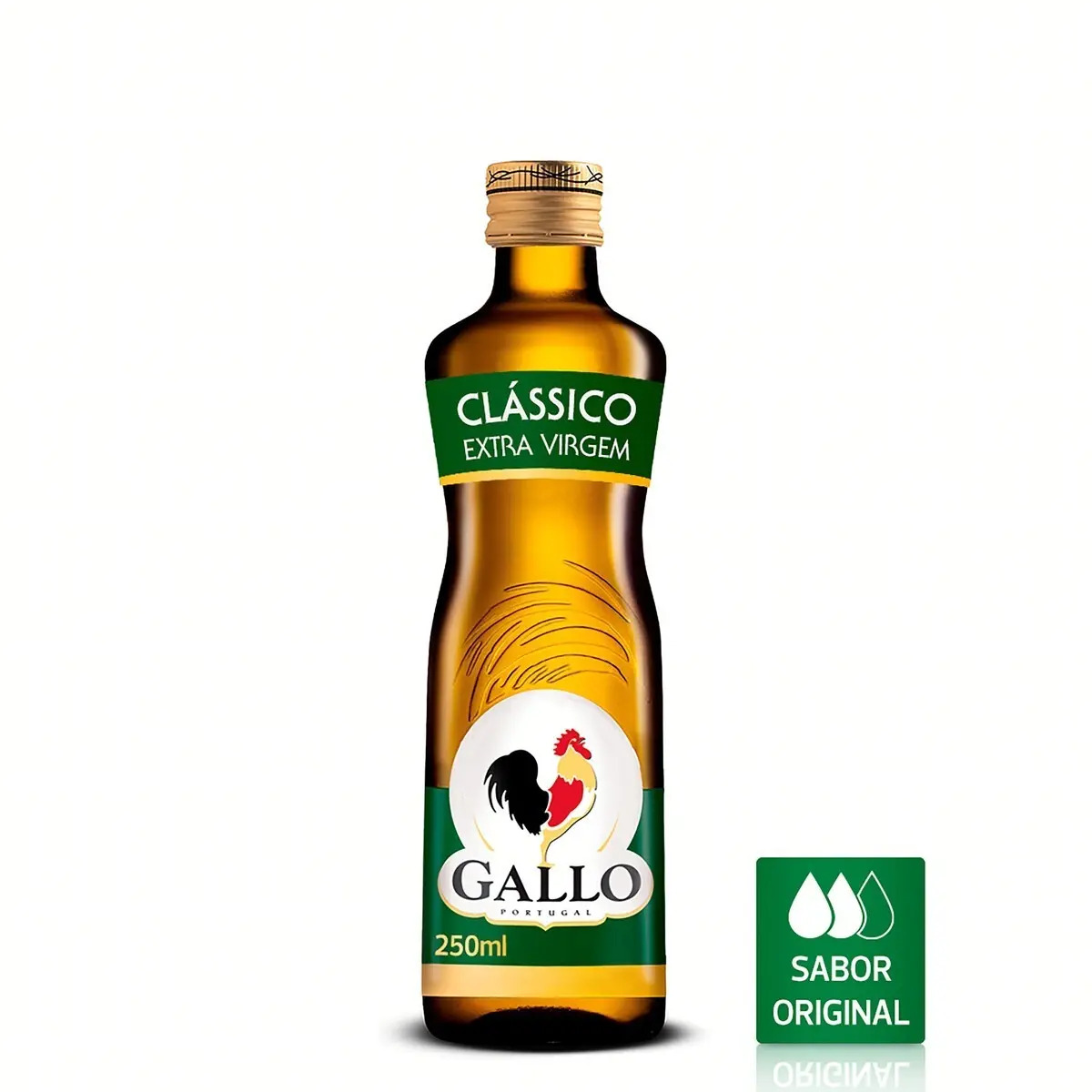 Azeite de Oliva Extra Virgem Clássico Português Gallo Vidro 250ml