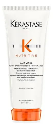 Condicionador Hidratante 200ml Kérastase Nutritive Lait Vital