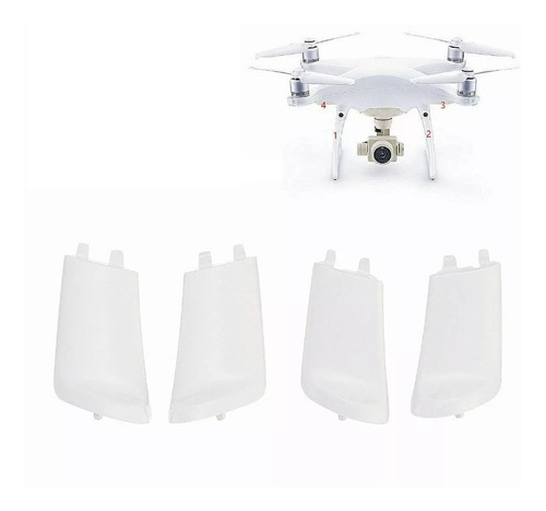 Kit Tampas Do Trem De Pouso Phantom 4 Professional/advanced