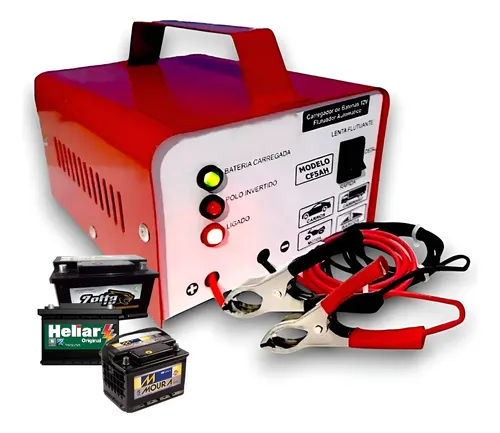 Carregador De Bateria 12v Ate 300amperes Cf5 Inteligente