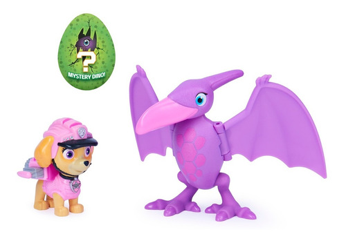 Paw Patrol Dino Rescue Cachorro Y Dinosaurio + Dino Sorpresa