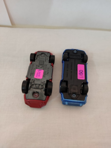 Lote De 2 Carritos Uno Shelby Cobra Daytona Y Porsche 911. (Usado)