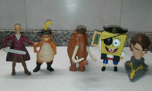 Muñecos De Mc Donalds Y Burger King