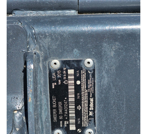 Barredora Para Minicargador Marca Bobcat