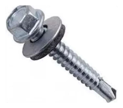 Tornillo Cabeza Hexagonal C/g Pta Broca 12-14 X 2 (100un)