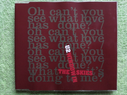 Eam Cd Maxi Single U2 Window In The Skies 2006 Edic. Europea