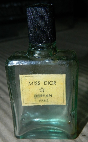 Antiguo Frasco De Perfume Miss Dior