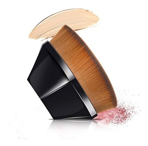 Brocha Hexagonal De Maquillaje Para Mezclar Liquido Crema Po