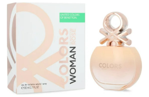 Perfume Benetton Colors Rose Edt 80ml Dama