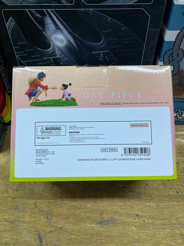 Monkey D Luffy & Momosuke New Dawn One Piece Ichibansho