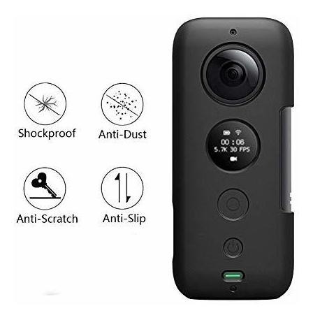 Meknic Carcasa Silicona Para Camara Accion Insta360 One