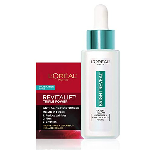 L'oreal Paris Bright Reveal 12% [niacinamide + Amino Xfyx5