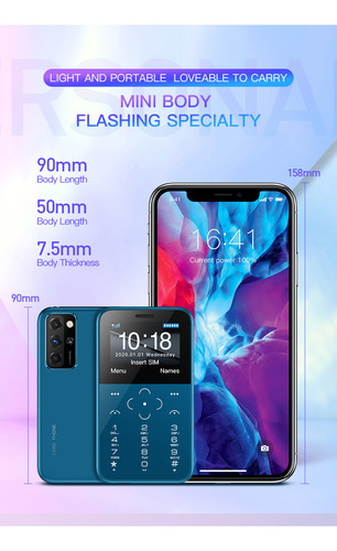 S10p Mini Teléfono Móvil For Estudiantes Infantiles