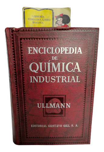 Enciclopedia De Química Industrial Ullman - Tomo 14 - 1952