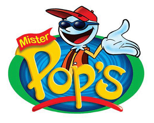 Chupetin Mister Pops Evolution Fresh Menta + Chicle X24 Uni