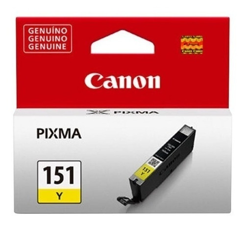 Tinta Canon Amarilla Cli-151 Para Mg6310/mg5410/ip7210