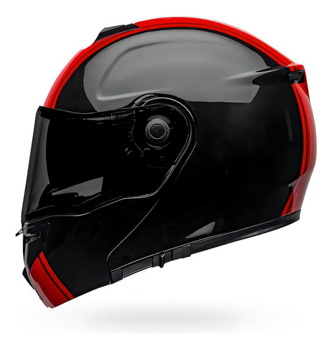 Casco modular con cinta Bell Helmets Bell Srt Modular Rojo talla 58