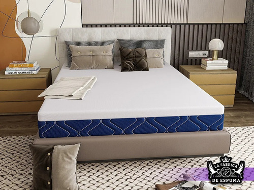 Colchón Con Memory Foam Gel - Capri 20cm Matrimonial