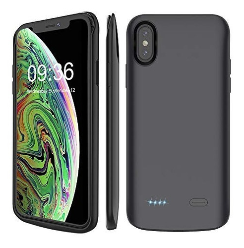 Funda De Batería Stoon Para iPhone XS Max, 6000mah Cargador 