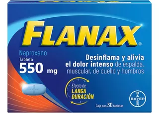 Flanax 550 Caja Con 30 Tabletas, 30 Gramo, 1