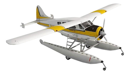 Li Modelo De Avión De Agua For Armar, Decoración Hecha A