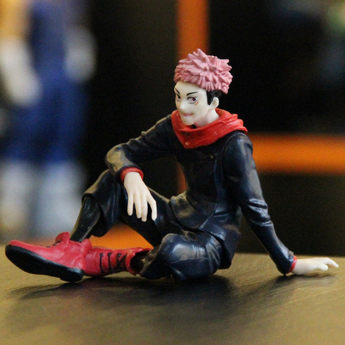Yuji Itadori Jujutsu Kaisen Boneco Estátua Action Figure 8cm