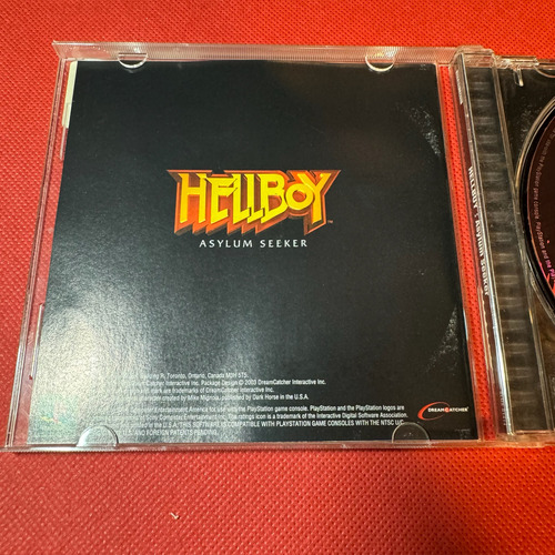 Hellboy Asylum Seeker Play Station1 Ps1 Original (Usado)