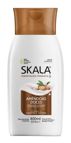 Hidratante Para Corpo Skala Amêndoas Doces En Frasco De 400ml/400g