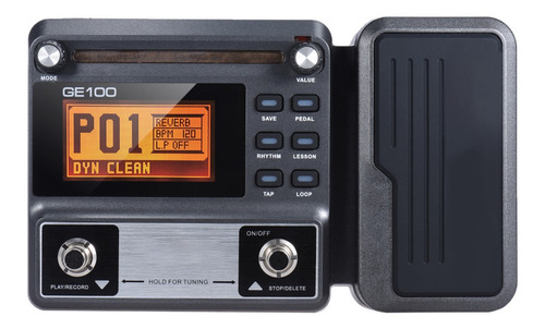 Pedal Multiefectos Mooer Ge100 Para Guitarra