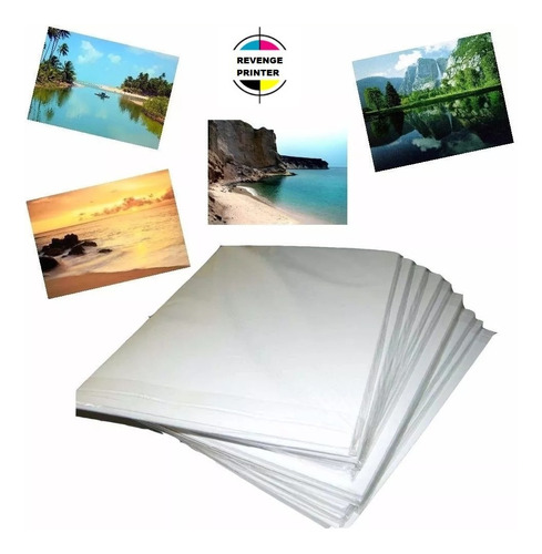 Papel Fotografico Glossy 230g A3 Brilho 100 Folhas Premium