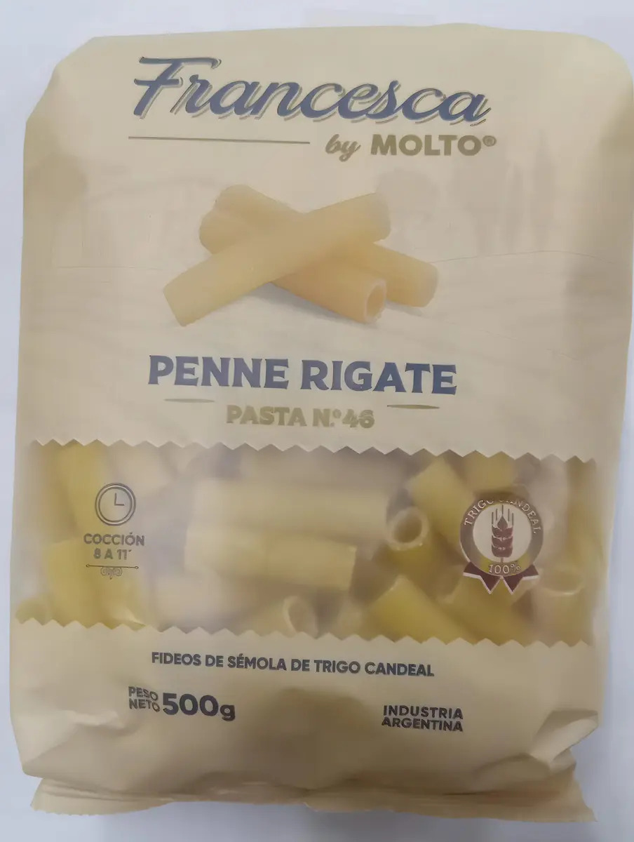 Fideos Penne Rigatti Zara 500 Gr