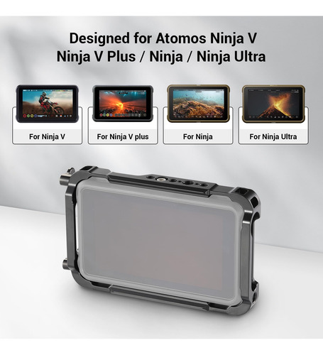 Jaula Para Atomos Ninja Series Smallrig Cma2209 Con Riel Nat