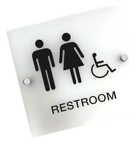 Carteles Para Baños, Oficinas,hotel,señaletica Para Baños