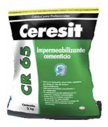 Henkel Impermeabilizante De Cemento Ceresit Cr65 2 Kilos