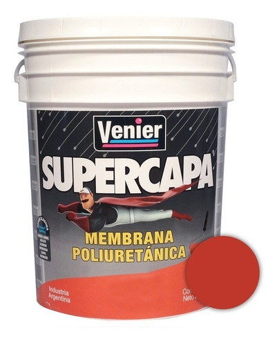Membrana Poliuretanica Supercapa Venier 20 Kg- Color Live