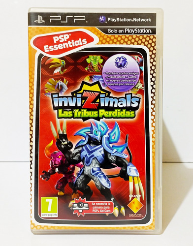 Invizimals: Las Tribus Perdidas Juego Psp Fïsico