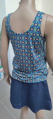 Imagen 3 de 10 de Musculosa Espalda Deportiva Estampada