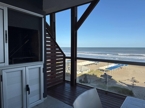 Pinamar Alquilo Deptos Frente Al Mar 2 Dorm Parrilla Balcon