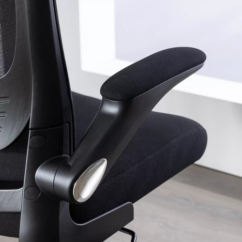 Sealy Silla De Oficina Memory Foam Comoda Ejecutiva Lucky Color Negro Material Del Tapizado Tela