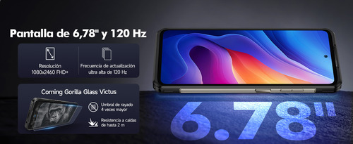 Ulefone Armor 25t Pro Dual Sim 256 Gb Negro 6 Gb Ram