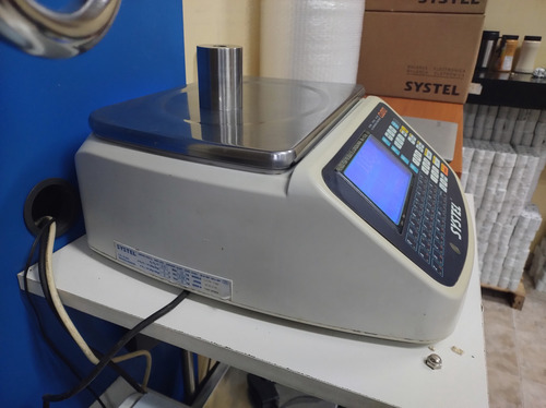 Balanza Electrónica Systel Cuora 31kg Usada Blanco (Usado)