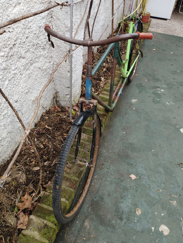 Bicicleta Tándem Cuadro Doble Marrón 26 Y Medio