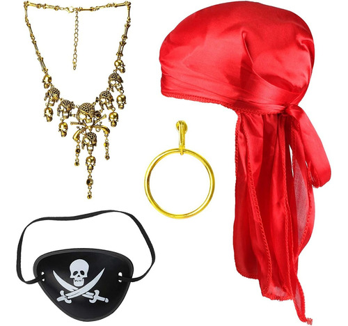 Beelittle Accesorios Para Disfraz De Pirata De Halloween, Ju