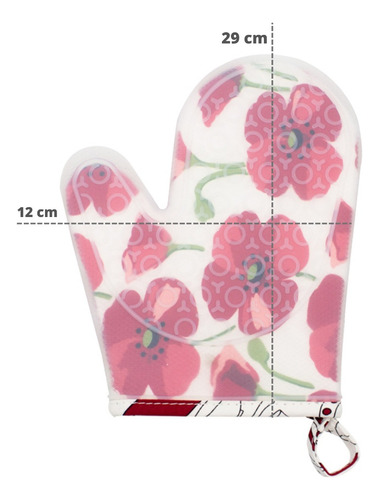 Guante De Silicón Estampado Para Cocina